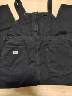 Leeオーバーオール黒Lサイズ美品のサムネイル
