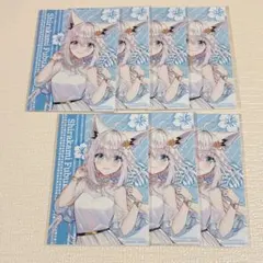 ホロライブ　白上フブキ　DMM ブロマイド　7枚セット