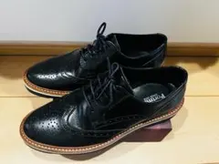 Portman エナメル オックスフォードシューズ ブラック 23.5cm