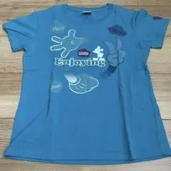 IGNIO レディース Tシャツ ディズニー Lサイズ 青のサムネイル