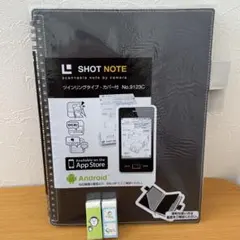 (新品) SHOT NOTE （9123C）& 消しゴム2個付きのサムネイル