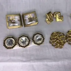 P&M PARIS Monet ヴィンテージ イヤリング SILVER