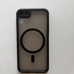 スマホケース　iPhone SE 第二世代　MagSafe対応　半透明ケース