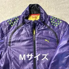 PUMA パープル ジップアップジャケット