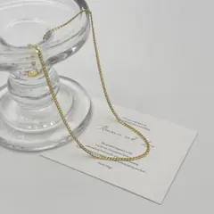 極美品 K18金 ゴールド ネックレス 3.12g K18刻印有り 喜平