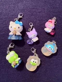 サンリオキャラクターズ　めじるしアクセサリー　6個セット
