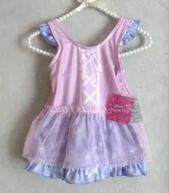 新品Disneyプリンセス110cmワンピース型水着ラプンツェル