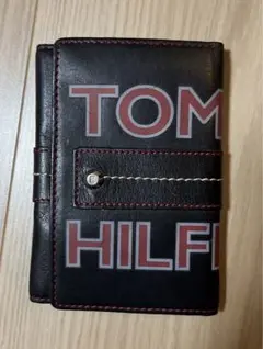 トミーヒルフィガー 革キーケース 黒