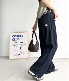 Java デニム ペインターパンツ ワイドシルエットのサムネイル