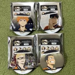 ハイキュー　トレーディング缶バッジメモリアルコレクション　日向　影山　月島　田中
