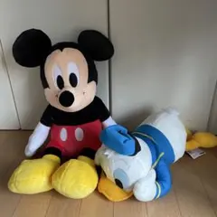 ミッキーマウス ドナルドダックぬいぐるみ 大きめ