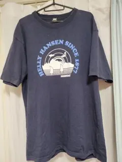 Helly Hansen Tシャツ XL ネイビー　古着
