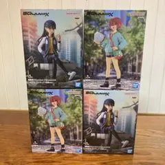 機動戦士ガンダム ジークアクス ニャアン＆アマテ•ユズリハ フィギュア4体セット