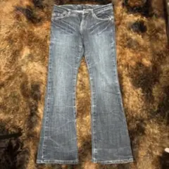 フレアデニムジーンズ