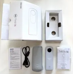 【極美品】 未使用級 RICOH THETA SC2 取説元箱・ソフトケース付属 極美品】 未使用級 RICOH THETA SC2 取説元箱・ソフトケース付属