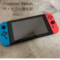 2021年 製造 switch 本体 バッテリー強化版　充電器付き