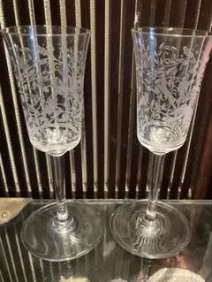 Baccarat バカラ ディアマン ワイングラス No.2 18cmペア - メルカリ