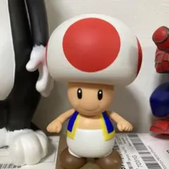 当時物　スーパーマリオ　スーパーサイズフィギュアコレクション　キノピオ　ソフビ