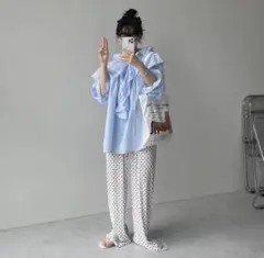 DOT PANTS / ivory 新品未使用のサムネイル