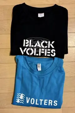 熊本ヴォルターズ　Tシャツ黒・水色　2枚セット