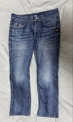 G-STAR RAW スリムフィット ダークブルーデニム