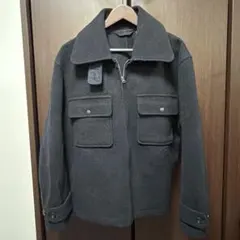 【UNIQLO U】 ウールブレンドフリースジャケット L