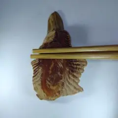 木製 魚型箸置き 約8.5cm