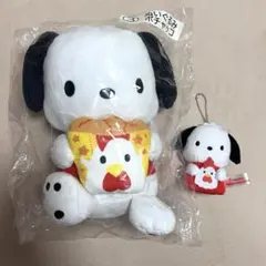 からあげくん ローソン サンリオ 当りくじ ポチャッコ ぬいぐるみ 指人形