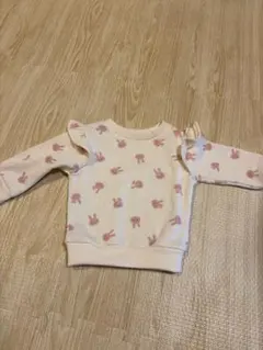 うさぎ　トレーナー　80cm