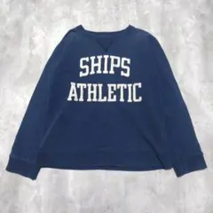 【SHIPS別注】RUSSELL ATHLETIC ビッグロゴ スウェット