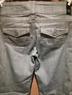 EDWIN SOMETHING　ストレッチ　ハイウェスト　ブーツカットデニム