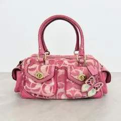 削除あり レア 入手困難 coach バタフライ 蝶々 バッグ | Mercari