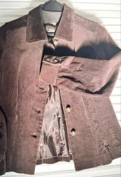 9号　ローラアシュレイ　春物　ジャケット　コーデュロイ