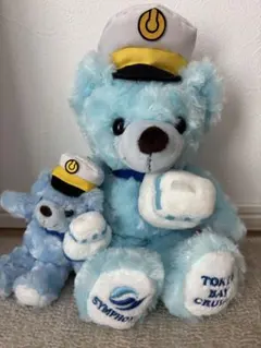 ご当地ベア　TOKYO BAY CRUISE ぬいぐるみ 2点セット