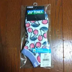 YONEX 29241 チェリー柄ソックス