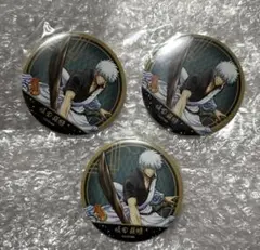 銀魂 キャラポップストア 反撃の狼煙 銀魂ガラポン 75mm缶バッジ 銀時