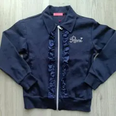 新品 8000円★RONI ロニィ 紺 フリル ジャケット ML 140 150