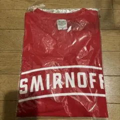SMIRNOFF ロゴ入り Tシャツ Mサイズ 赤
