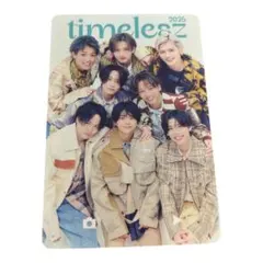 timelesz アイドル