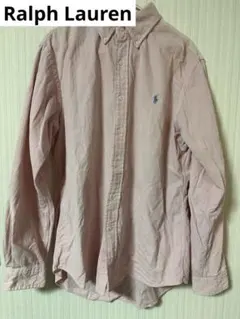 Ralph Lauren カスタムフィット ピンクシャツ Mサイズ