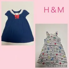 H&Mのワンピース 2枚セット☆