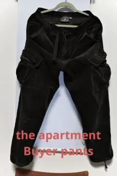 the apartment バイヤーパンツ　カーゴパンツ