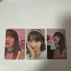 twice モモ トレカ 3点セット