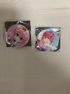 さとみ 缶バッジ