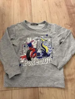 ポケットモンスター トレーナー 130サイズ グレー