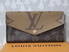 極美品 ルイヴィトン ポルトフォイユ サラ モノグラム ジャイアント リバース