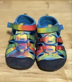 値下げ KEEN キーン キッズ サンダル マルチカラー 14.5cm
