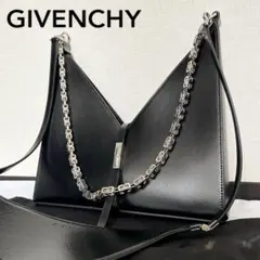 GIVENCHY カットアウト ショルダーバッグ　ブラック　レザー　2wayのサムネイル