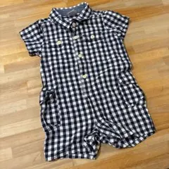 baby GAP チェック柄ロンパース 12-18ヶ月