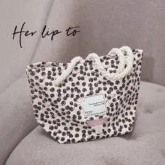 2026年最新】Herlipto cherry tote bag espressoの人気アイテム - メルカリ